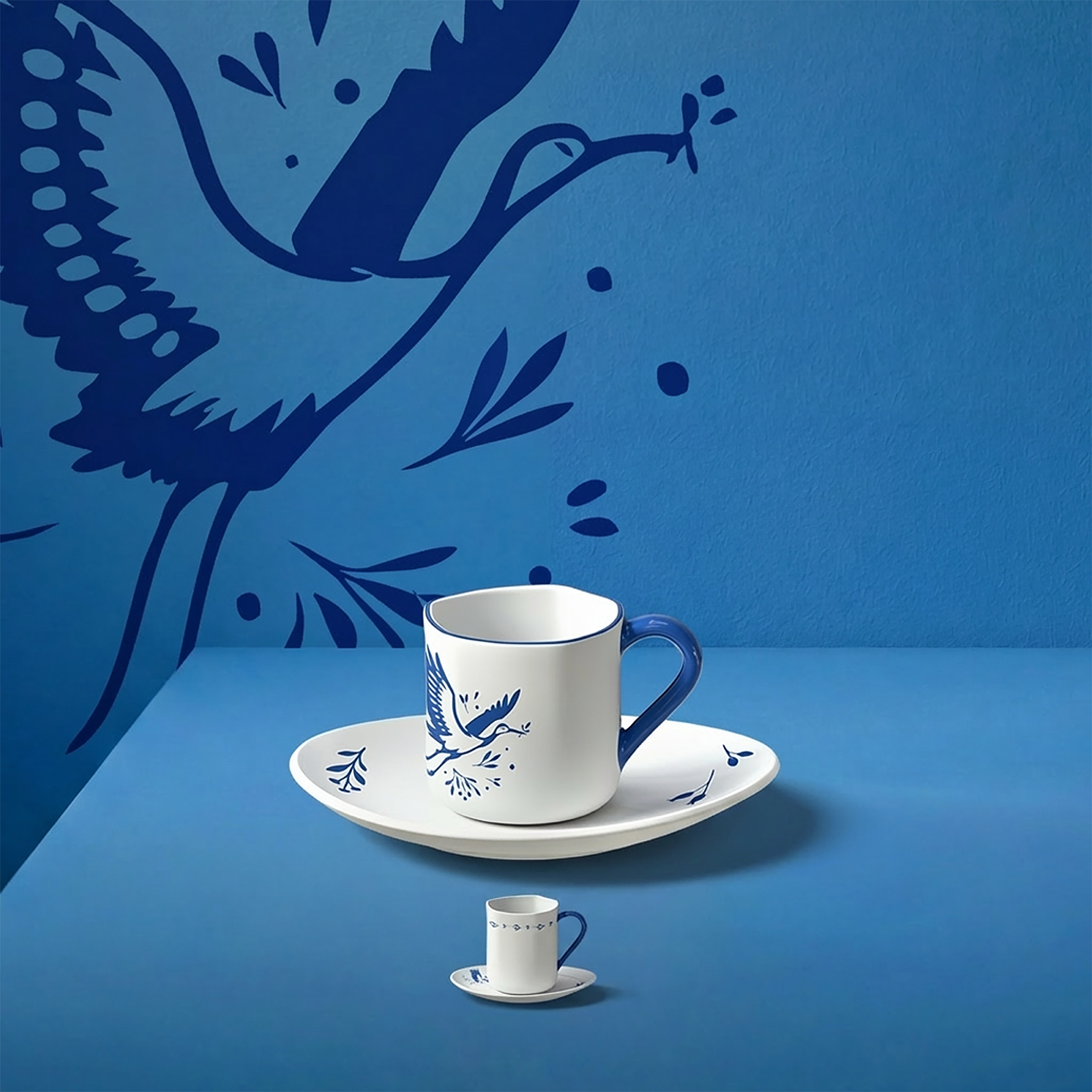 Изображение товара Чашка кофейная с блюдцем PLATINUM CHOICE 70 мл