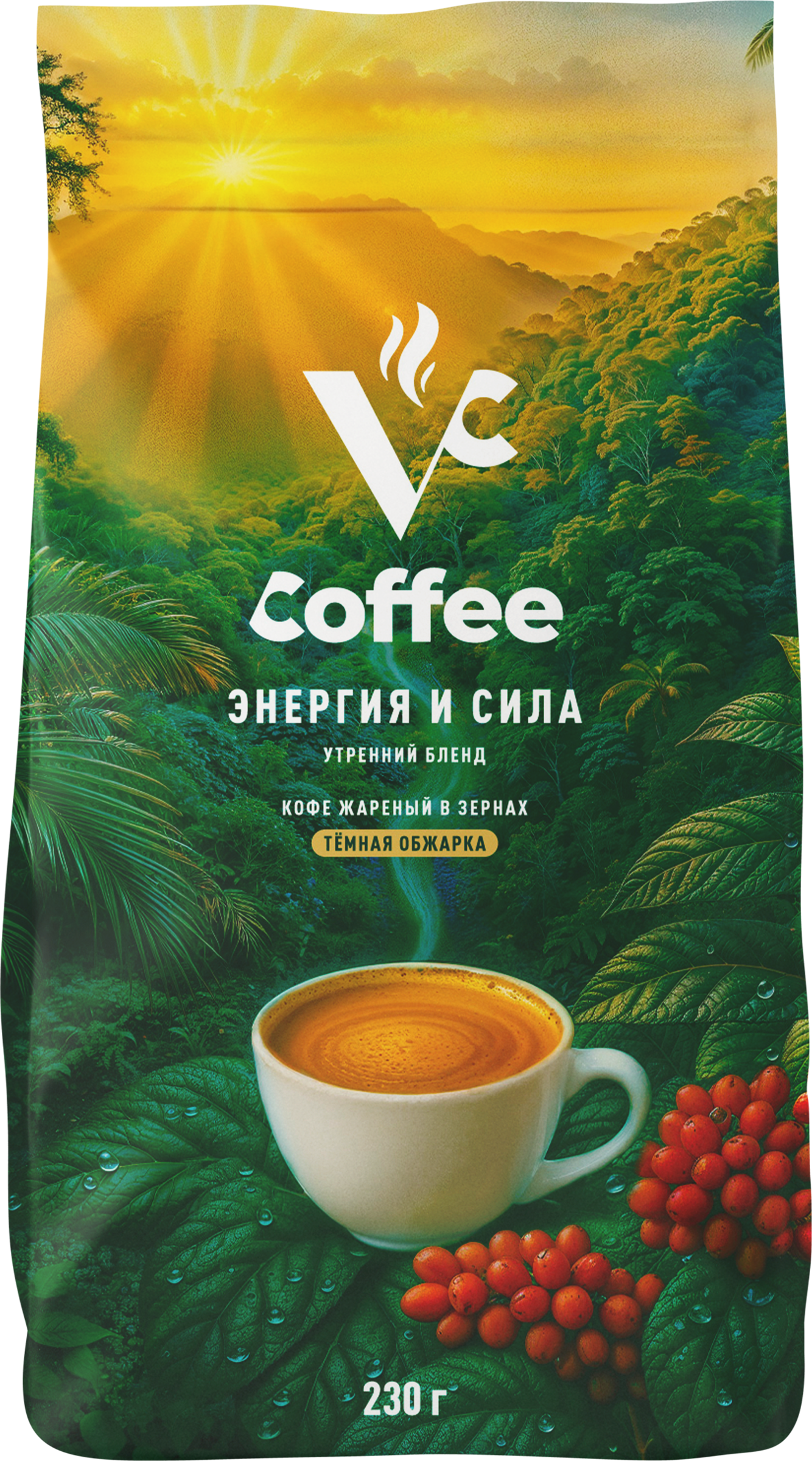 Изображение товара Кофе VC Утренний бленд, зерновой, 230 г