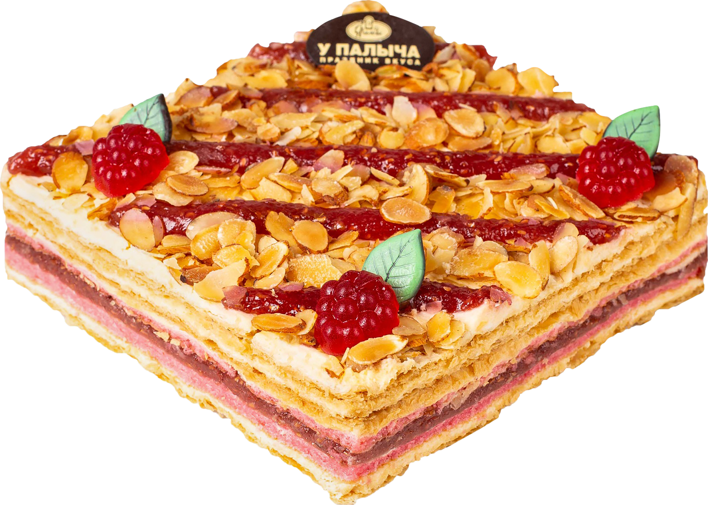 Изображение товара Торт У ПАЛЫЧА Малиновый 900г - Нежный десерт