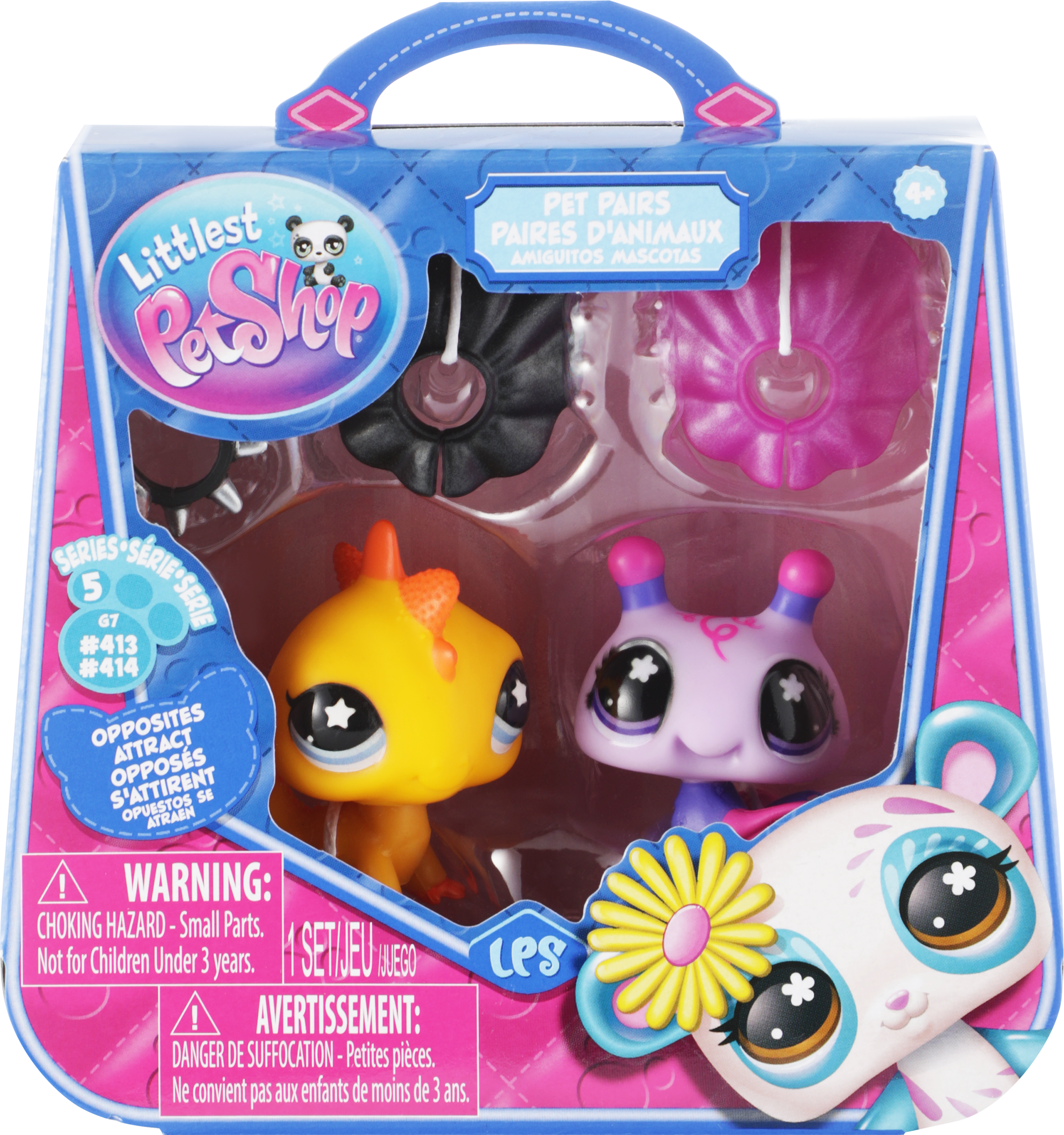 Изображение товара Набор игровой LITTLEST PET SHOP Пара друзей, Противоположности