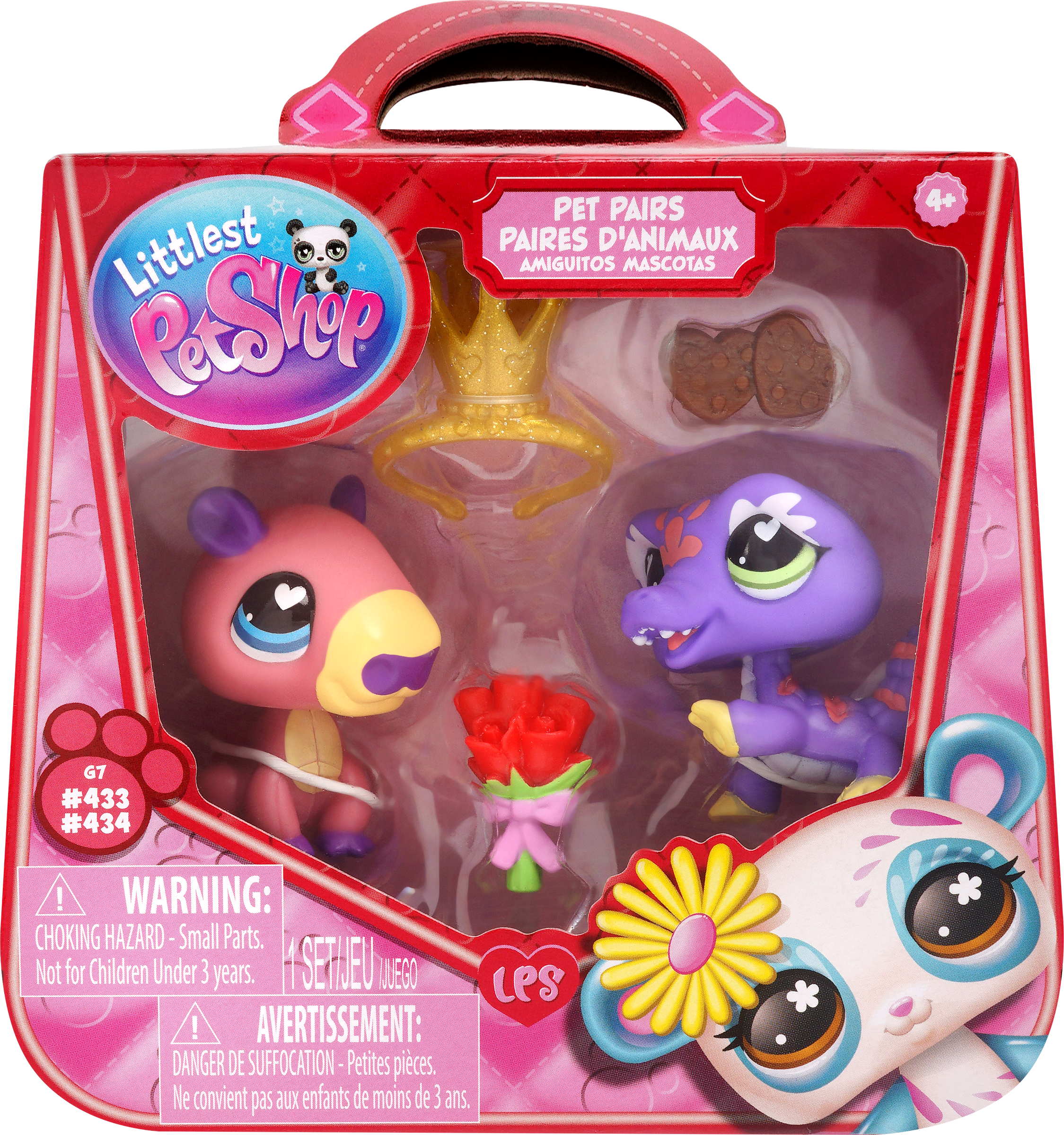 Изображение товара Набор игровой LITTLEST PET SHOP Праздники, 2 фигурки в ассортименте