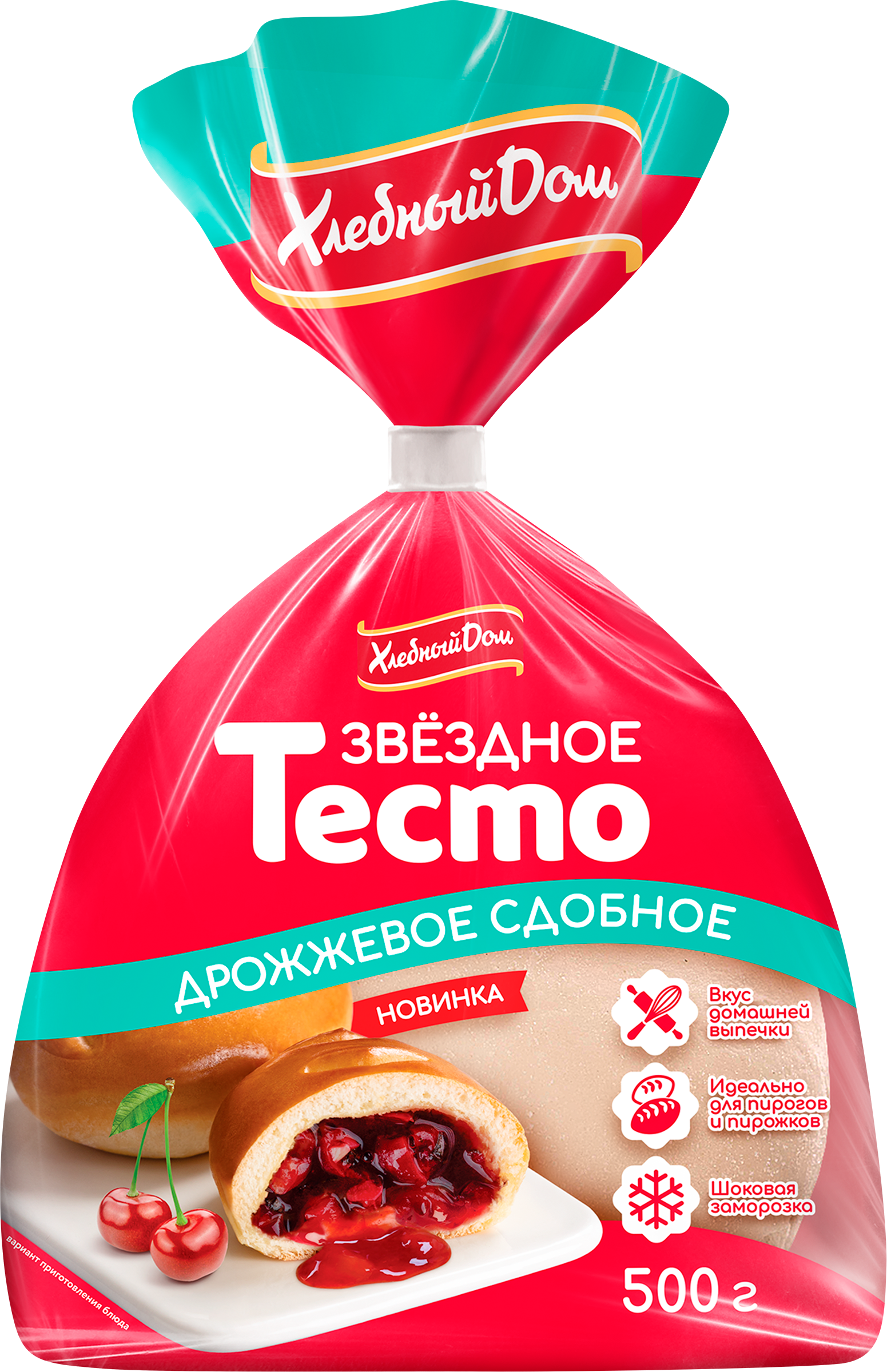 Изображение товара Тесто дрожжевое ХЛЕБНЫЙ ДОМ сдобное, 500г Изображение товара Тесто дрожжевое ХЛЕБНЫЙ ДОМ сдобное, 500г