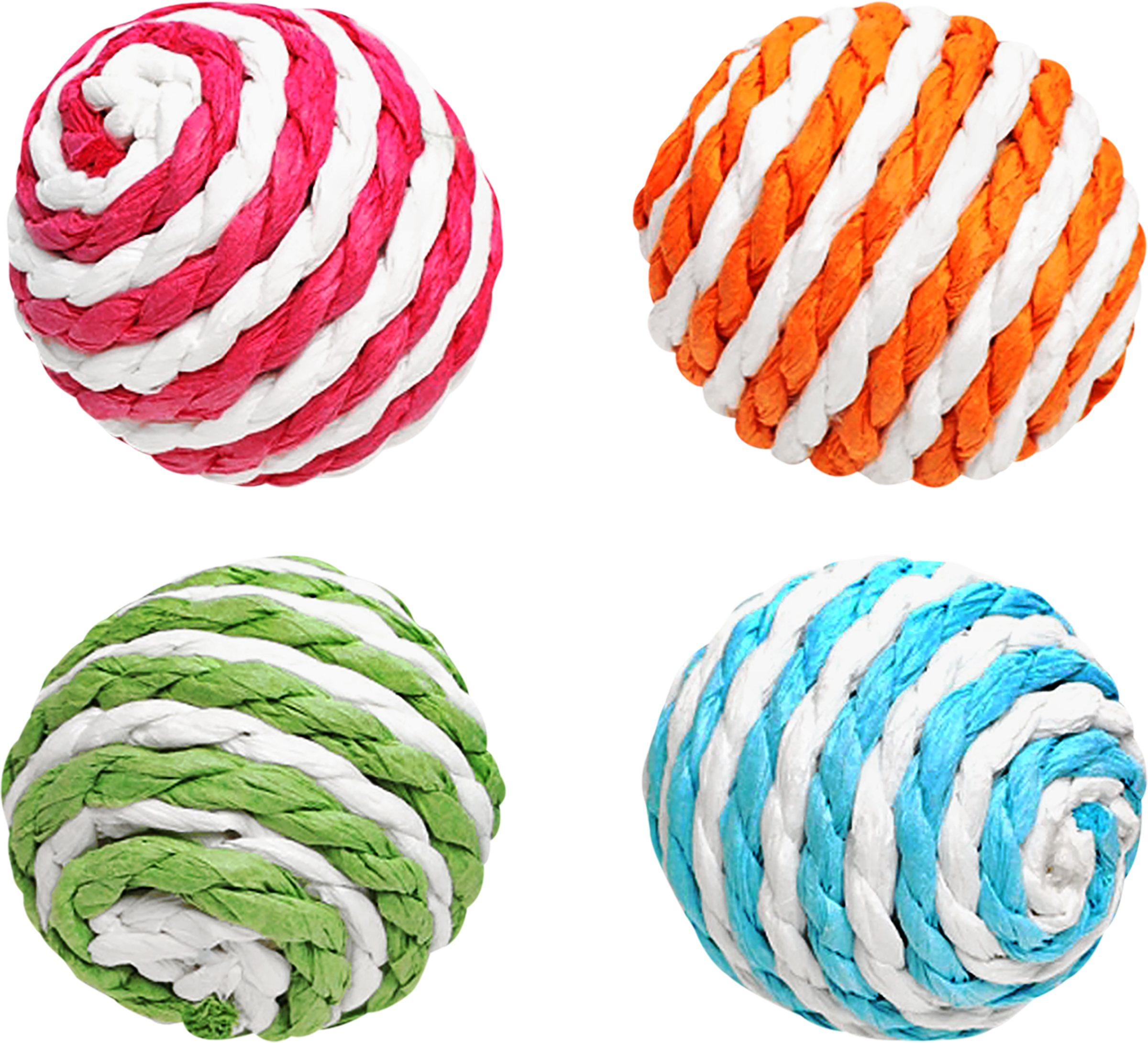 Изображение товара Игрушка для кошек TRIOL Активная игра, набор 47, 2 мяча d=45мм