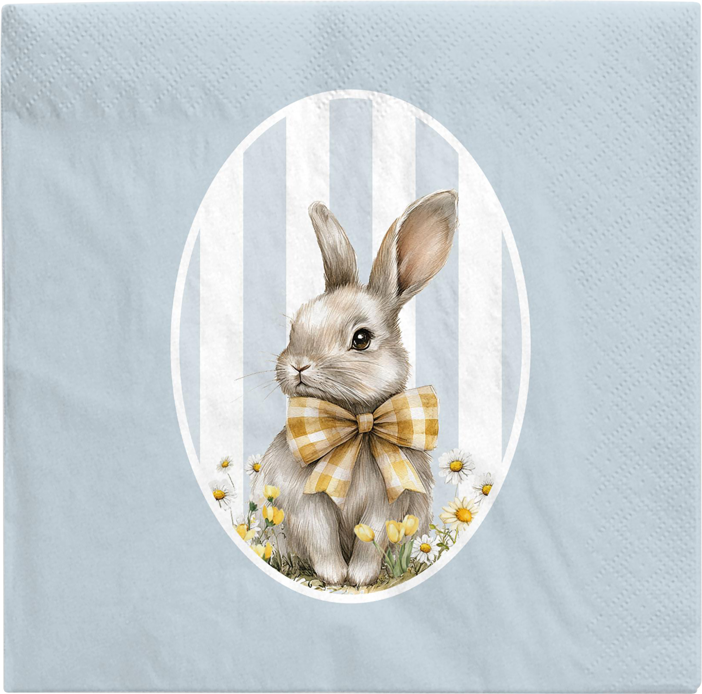 Изображение товара Салфетки CITY HOME TRADE Пасха 2 слоя 33х33 см голубые, арт. 894401