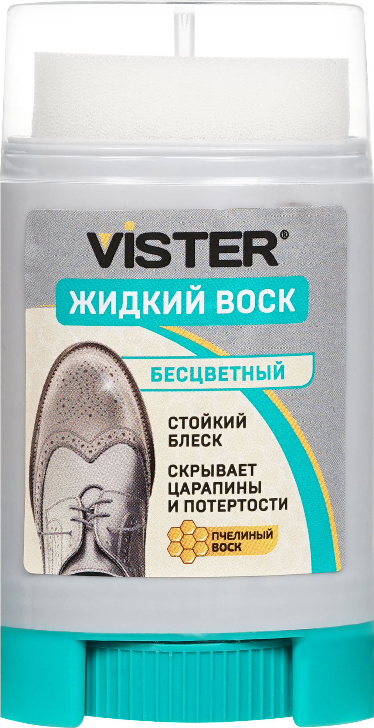 Изображение товара Крем-краска для обуви из гладкой кожи VISTER Comfort бесцветная, 50мл