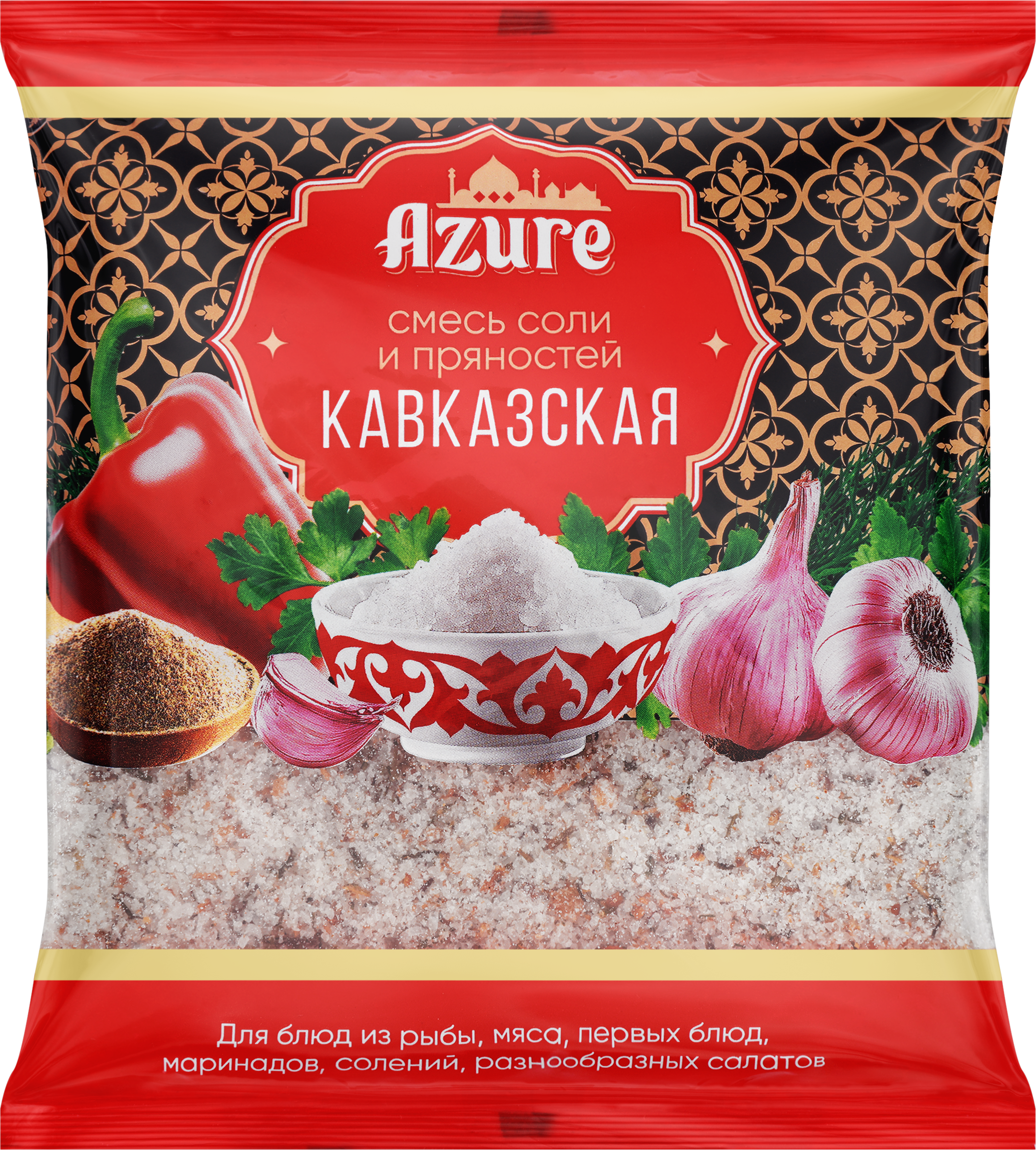 Изображение товара Смесь соли и пряностей AZURE Кавказская, 450г