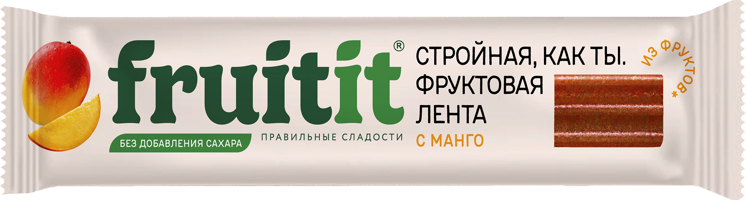 Изображение товара Лента фруктовая FRUIT It с манго, без сахара, 25г