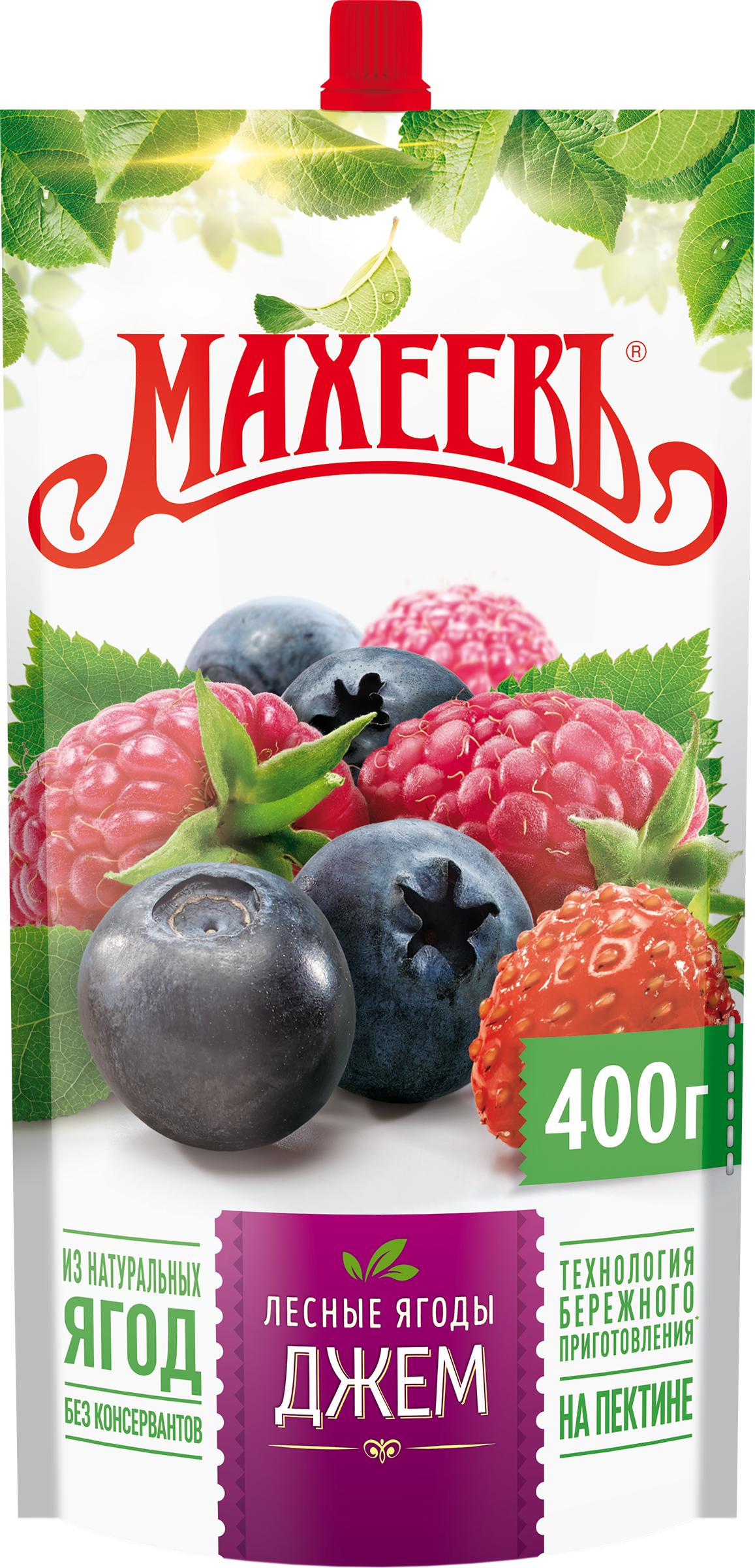 Изображение товара Джем МАХЕЕВЪ Лесные ягоды, 400г