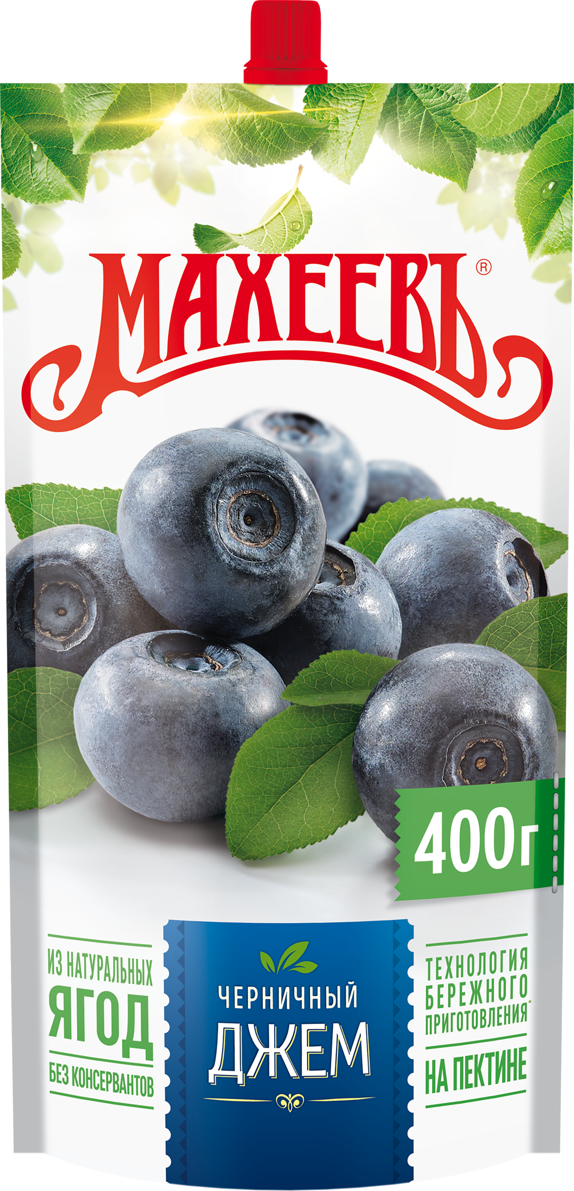 Изображение товара Джем МАХЕЕВЪ Черничный, 400г