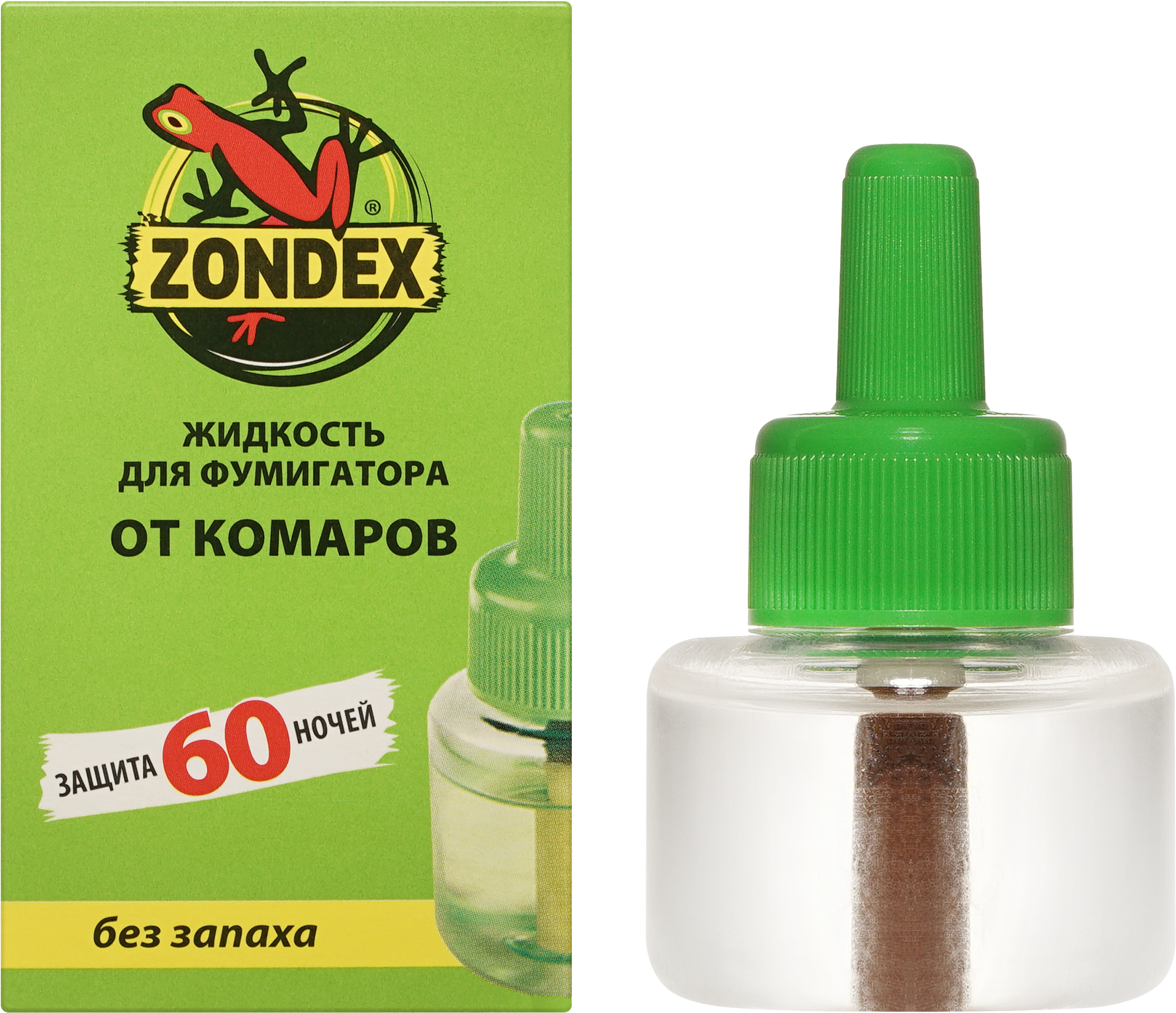 Изображение товара Средство инсектицидное от комаров ZONDEX жидкость, 60 ночей, 40мл