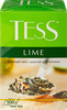 Чай зеленый TESS Lime с цедрой цитрусовых и ароматом лайма листовой, 100г - фото 0