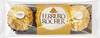Конфеты FERRERO ROCHER из молочного шоколада с кремовой начинкой, 38г - фото 0