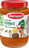 Пюре SEMPER Спагетти Болоньезе, с 12 месяцев, 190г - фото 2