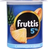 Продукт йогуртный FRUTTIS Сливочный Персик, маракуйя/Ананас, дыня 5%, без змж, 115г - фото 2