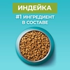 Корм сухой для взрослых кошек PURINA ONE Sensitive Индейка и рис, с чувствительным пищеварением, 200г - фото undefined