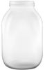 Банка ТО d=82мм стекло 2л - фото 1