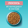 Корм сухой для взрослых кошек PURINA ONE Sterilised с лососем и пшеницей, для стерилизованных, 200г - фото undefined