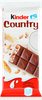 Шоколад KINDER Chocolate Country с молочно-злаковой начинкой, 23,5г - фото 0