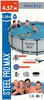 Бассейн каркасный BESTWAY Steel Pro Max 16015л 457х122см, с фильтром- насосом, лестницей и тентом,Арт. 56438 - фото undefined