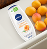 Гель-уход для душа NIVEA Крем и абрикос увлажняющий, 250мл - фото 3