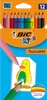 Карандаши цветные BIC Kids Tropicolors 12 цветов - фото undefined