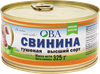 Свинина тушеная ОВА высший сорт, 325г - фото 0