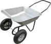 Тачка садовая GIARDINO CLUB 120кг 65л 2 колеса, Арт. WB4512A/WB5204d - фото 1