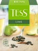 Чай зеленый TESS Lime с цедрой цитрусовых и ароматом лайма, 100пак - фото 0