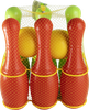 Игрушка ПОЛЕСЬЕ Кегли 25,3x17x27см, Арт. 6431, 6шт - фото 0
