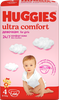 Подгузники для девочек HUGGIES Ultra Comfort 4 8–14кг, 66шт - фото undefined