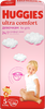 Подгузники для девочек HUGGIES Ultra Comfort 5 12–22кг, 56шт - фото undefined