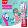 Зубная щетка детская COLGATE Mermaid StarSmile на батарейках, 
супермягкая, старше 6 лет - фото undefined