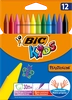 Мелки BIC Kids Plastidecor 12 цветов - фото undefined