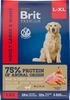 Корм сухой для взрослых собак BRIT Premium Adult L для крупных пород, 3кг - фото 0