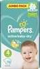 Подгузники детские PAMPERS Active Baby-Dry Maxi 4, 9–14кг, 70шт - фото 1