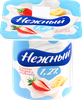 Продукт йогуртный CAMPINA Нежный с соком банана и клубники 1,2%, без змж, 100г - фото 0