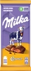 Шоколад молочный MILKA с карамельной начинкой, 90г - фото 0