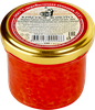 Икра горбуши КРАСНОЕ ЗОЛОТО зернистая, 1-й сорт, 100г - фото 0