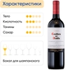 Вино CASILLERO DEL DIABLO Concha Y Toro Каберне Совиньон выдержанное красное сухое, 0.75л - фото 2