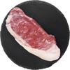 Стейк из мраморной говядины МИРАТОРГ Стриплойн Black Angus, 320г - фото 2
