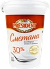 Сметана PRESIDENT 30%, без змж, 350г - фото 0