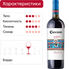 Вино CHOCHORI Саперави ординарное сортовое красное сухое, 0.75л - фото 2