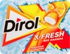 Жевательная резинка DIROL X-Fresh Ледяной мандарин, 16г - фото 0