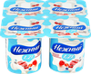 Продукт йогуртный CAMPINA Нежный Ягодное мороженое 1,2%, без змж, 100г - фото 0