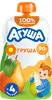 Пюре фруктовое детское АГУША Груша, с 4 месяцев, 90г - фото undefined