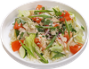 Салат Табуле с кускусом и кунжутным соусом - фото 0