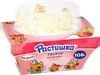 Творог для детей РАСТИШКА Клубника, банан с печеньем 3,5%, без змж, 108г - фото 0