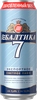 Пиво светлое БАЛТИКА №7 Экспортное пастеризованное 5,4%, ж/б, 0.45л - фото 0