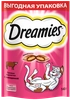 Лакомство для кошек DREAMIES Подушечки с говядиной, 140г - фото undefined