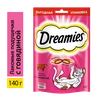 Лакомство для кошек DREAMIES Подушечки с говядиной, 140г - фото undefined